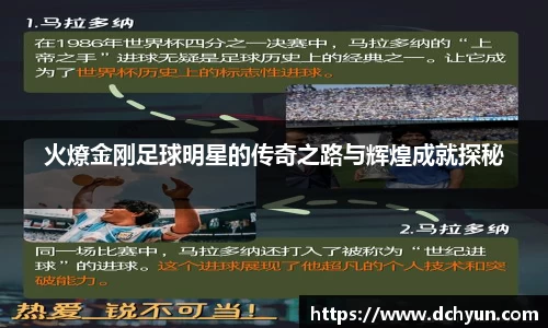 火燎金刚足球明星的传奇之路与辉煌成就探秘